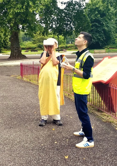 Jake Mobbs Drone Operator Battersea Buddhist Gyoro Nagase